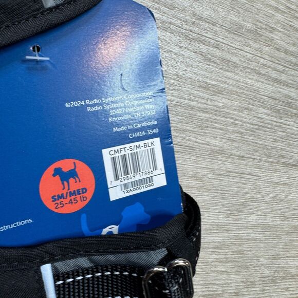 PetSafe Dog Harness Full Support Black S/M 25-45 lbs Full Body Comfort - Picture 4 of 4